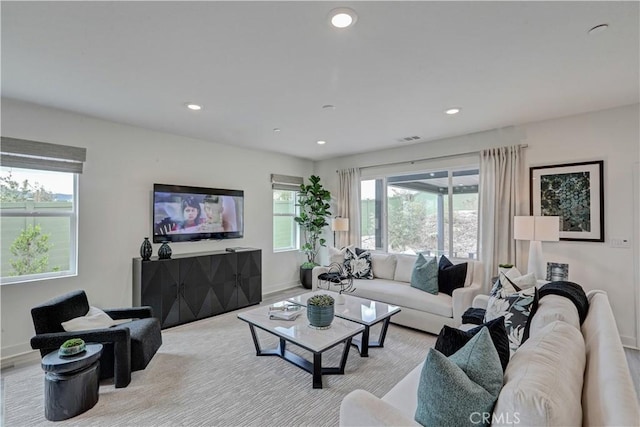 17148 Kent St, Hesperia, CA 92345 - living area featuring plenty of natural light and recessed lighting