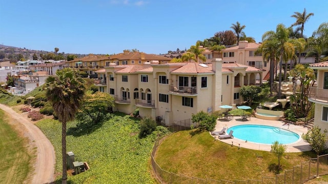 2532 Navarra Dr Unit A, Carlsbad, CA 92009 - community pool with a residential view and a hot tub