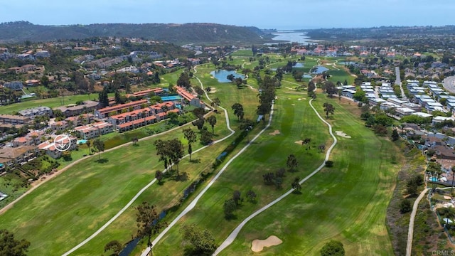 2532 Navarra Dr Unit A, Carlsbad, CA 92009 - aerial view of property and surrounding area featuring nearby suburban area and a water and mountain view