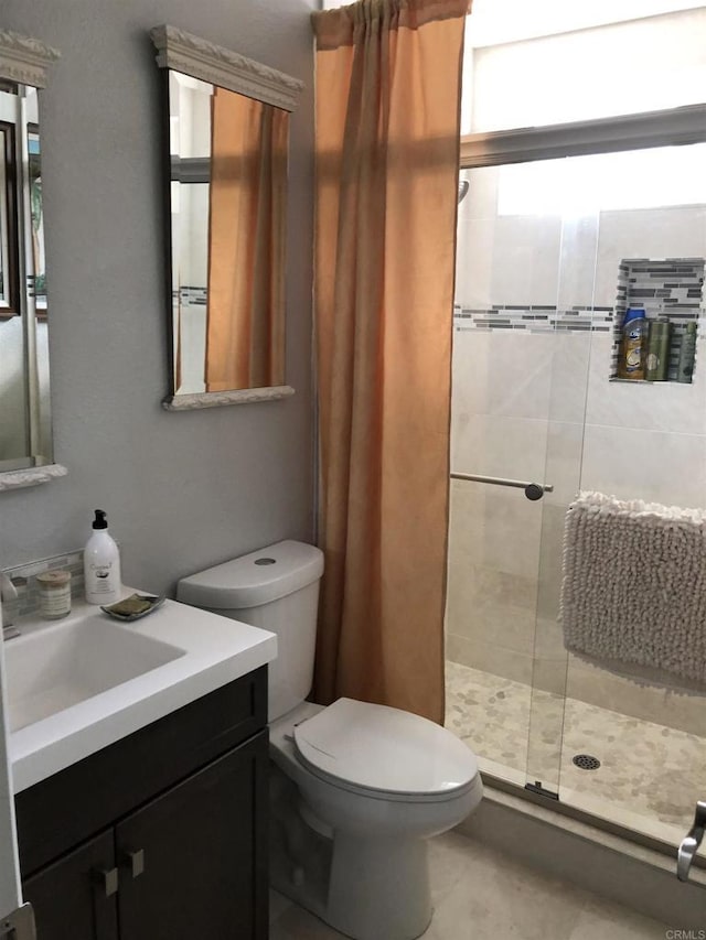 3732 Mira Pacific Dr, Oceanside, CA 92056 - full bath featuring a stall shower and vanity
