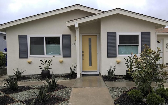 3732 Mira Pacific Dr, Oceanside, CA 92056 - view of front of home with stucco siding