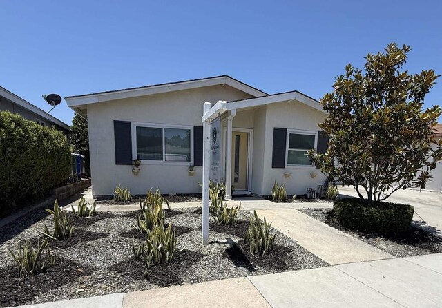 3732 Mira Pacific Dr, Oceanside, CA 92056 - view of front of home with stucco siding