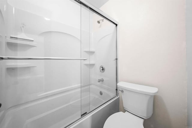 1087 Shadowridge Dr Unit 101, Vista, CA 92081 - full bathroom with enclosed tub / shower combo and toilet