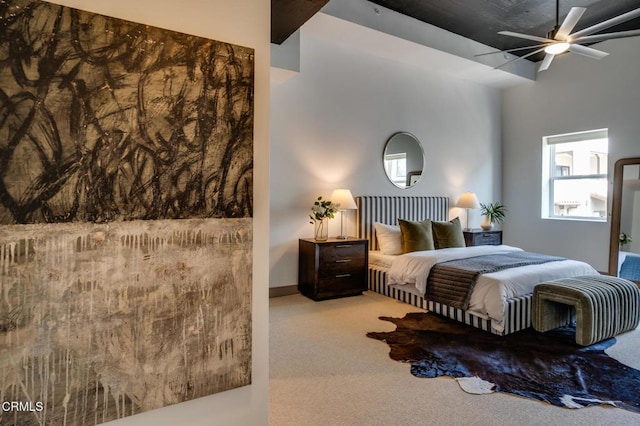 820 Mission St Unit 208, South Pasadena, CA 91030 - carpeted bedroom featuring a ceiling fan
