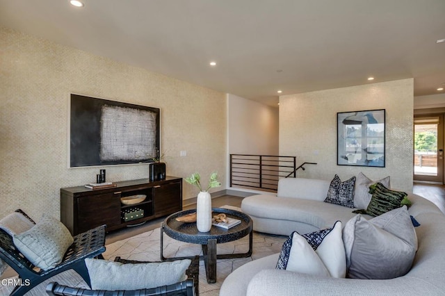 820 Mission St Unit 208, South Pasadena, CA 91030 - living area featuring recessed lighting