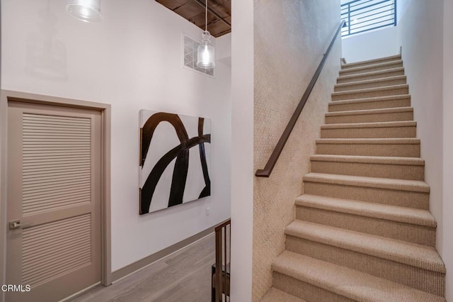 820 Mission St Unit 208, South Pasadena, CA 91030 - stairs with wood finished floors