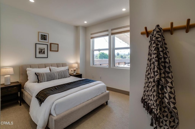 820 Mission St Unit 208, South Pasadena, CA 91030 - bedroom featuring light colored carpet and recessed lighting