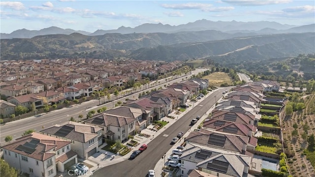 20720 W Liana Ct, Porter Ranch, CA 91326 - aerial view of residential area featuring mountains