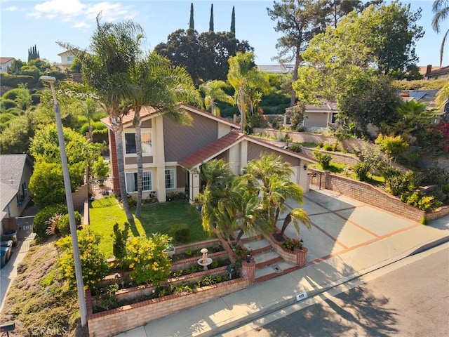 439 Acaso Dr, Walnut, CA 91789 - view of front of home featuring asphalt driveway and stucco siding