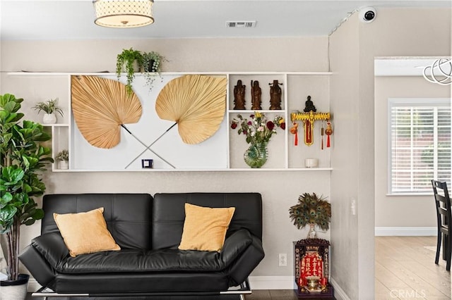 439 Acaso Dr, Walnut, CA 91789 - living area featuring baseboards and wood finished floors