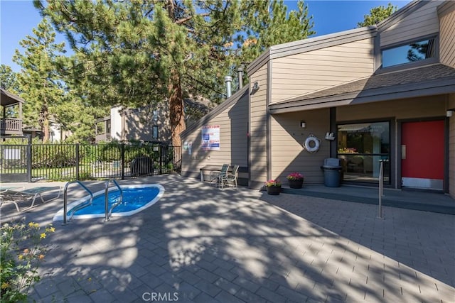 362 Old Mammoth Rd Unit 47, Mammoth Lakes, CA 93546 - view of swimming pool with a patio area and a pool