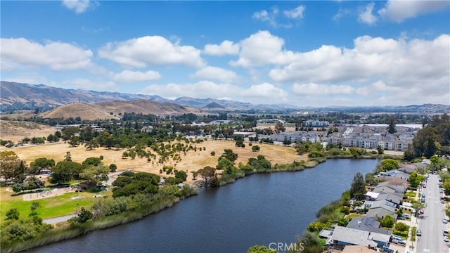 1466 Balboa St, San Luis Obispo, CA 93405 - aerial view of a water and mountain view