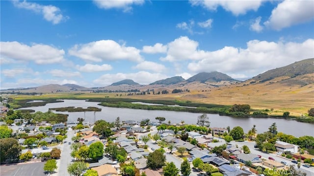 1466 Balboa St, San Luis Obispo, CA 93405 - drone / aerial view of a water and mountain view
