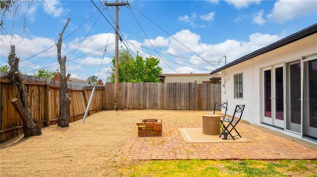 1466 Balboa St, San Luis Obispo, CA 93405 - fenced backyard featuring a patio area