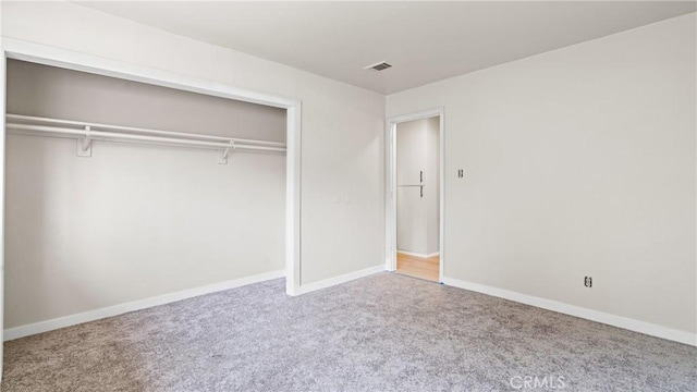 1466 Balboa St, San Luis Obispo, CA 93405 - unfurnished bedroom featuring carpet flooring and a closet