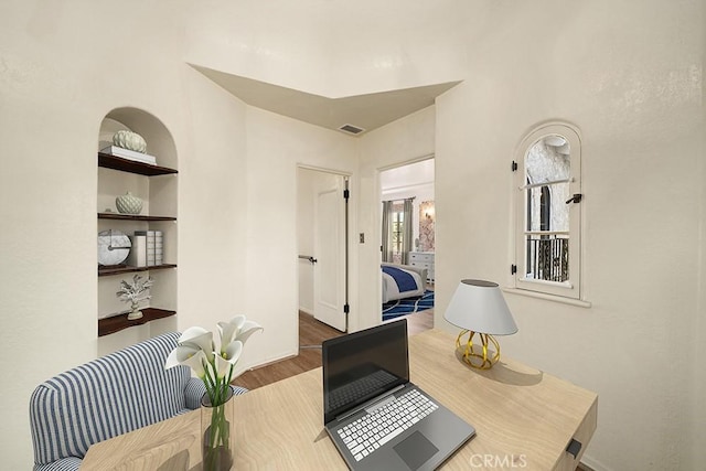 1161 N Everett St, Glendale, CA 91207 - office space featuring wood finished floors and baseboards