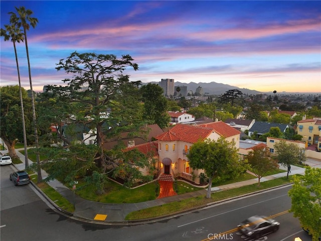 1161 N Everett St, Glendale, CA 91207 - drone / aerial view of mountains