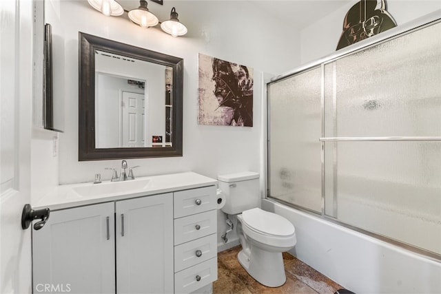 1706 Regents St, Lancaster, CA 93534 - bathroom featuring vanity and enclosed tub / shower combo