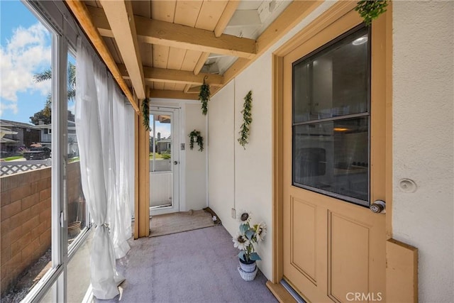 17342 Almelo Ln, Huntington Beach, CA 92649 - property entrance with stucco siding