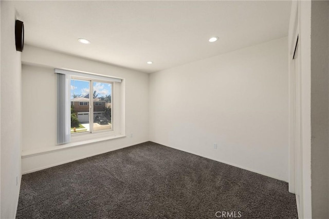 17342 Almelo Ln, Huntington Beach, CA 92649 - unfurnished room with carpet floors and recessed lighting