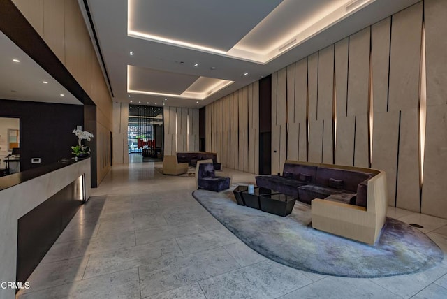 889 Francisco St Unit 802, Los Angeles, CA 90017 - community lobby featuring recessed lighting