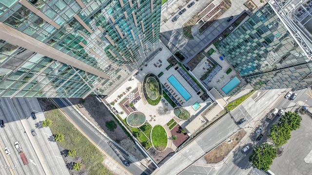 889 Francisco St Unit 802, Los Angeles, CA 90017 - bird's eye view