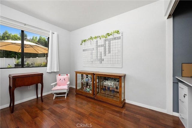 1365 Kroonen Dr, Corona, CA 92882 - living area featuring wood finished floors and baseboards
