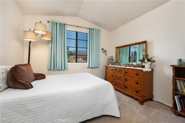 1365 Kroonen Dr, Corona, CA 92882 - bedroom featuring lofted ceiling, light colored carpet, and multiple windows