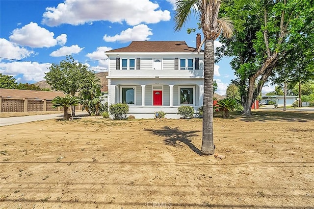 12887 Mount Vernon Ave, Grand Terrace, CA 92313 - view of front of house with covered porch and stucco siding