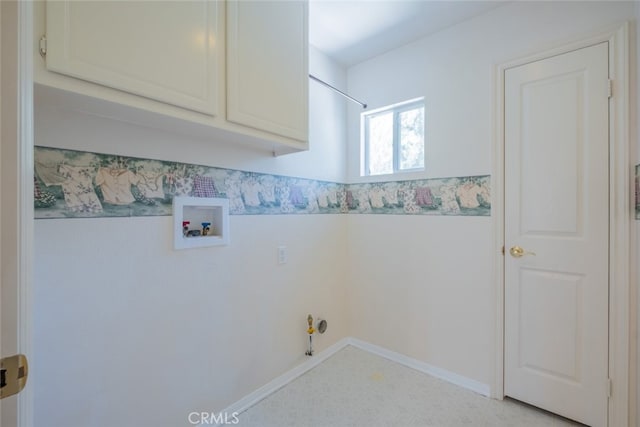 4892 Borders St, Simi Valley, CA 93063 - laundry room featuring washer hookup, cabinet space, and gas dryer hookup