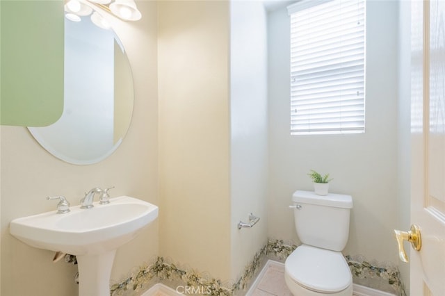 4892 Borders St, Simi Valley, CA 93063 - half bathroom featuring toilet and a sink