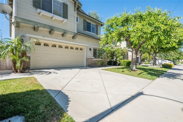 4892 Borders St, Simi Valley, CA 93063 - view of front of property featuring an attached garage and concrete driveway