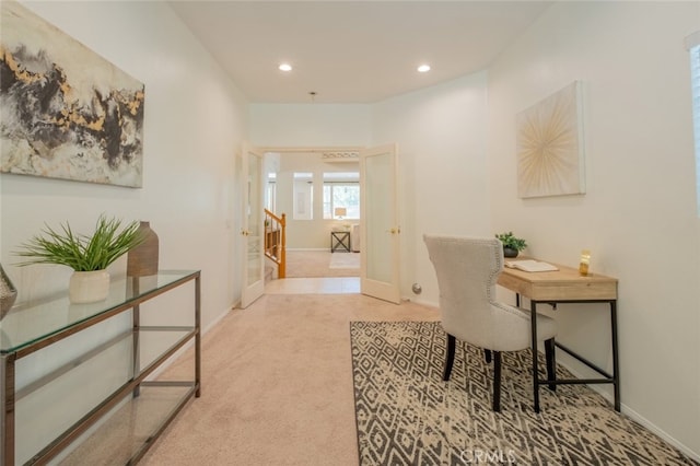 4892 Borders St, Simi Valley, CA 93063 - carpeted office with recessed lighting and baseboards