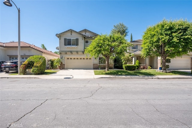 4892 Borders St, Simi Valley, CA 93063 - view of front of property featuring concrete driveway and a garage