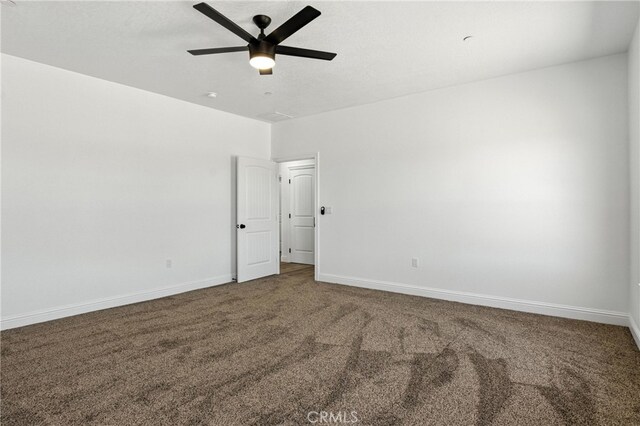 15323 Turquoise Rd, Apple Valley, CA 92307 - spare room featuring carpet flooring and ceiling fan