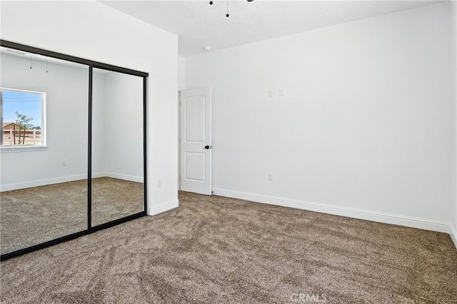 15323 Turquoise Rd, Apple Valley, CA 92307 - unfurnished bedroom with carpet flooring and a closet