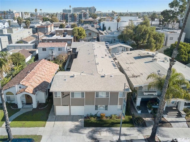 1106 Pacific Ave, Long Beach, CA 90813 - aerial view of property and surrounding area
