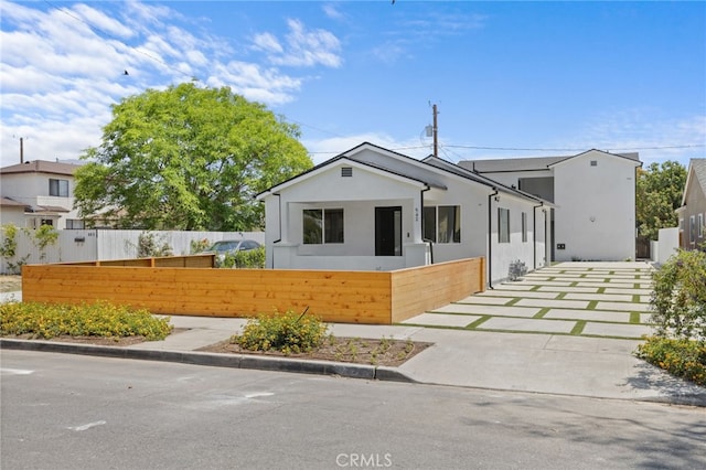 542 N Keystone St, Burbank, CA 91506 - view of front of property featuring a fenced front yard and stucco siding
