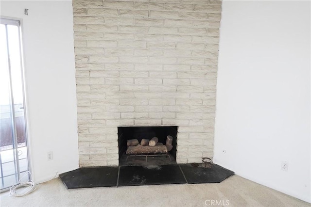 1754 N Kenmore Ave Unit 201, Los Angeles, CA 90027 - detailed view of carpet and a fireplace