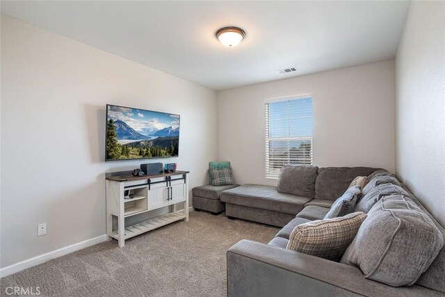 17122 Broken Rock Ct, Riverside, CA 92503 - living room featuring carpet and baseboards