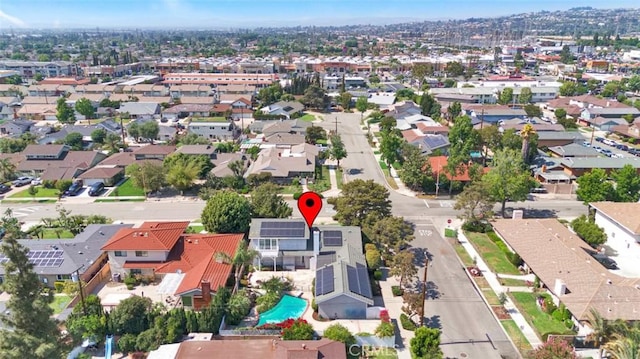 1428 E Adams Ave, Orange, CA 92867 - aerial view of residential area