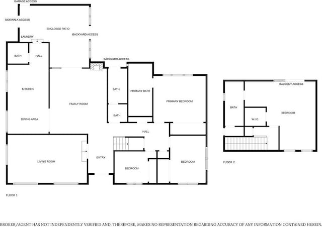 1428 E Adams Ave, Orange, CA 92867 - view of floor plan / room layout