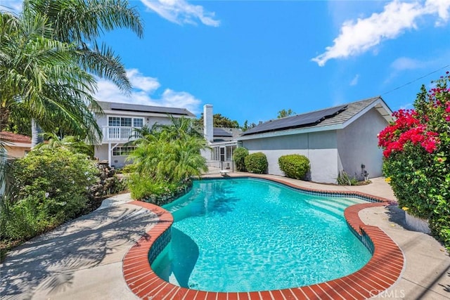 1428 E Adams Ave, Orange, CA 92867 - swimming pool featuring a diving board