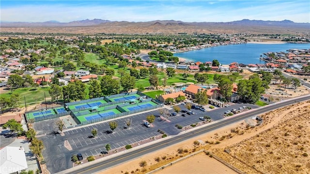 15037 Wildflower Ln, Helendale, CA 92342 - bird's eye view of a water and mountain view