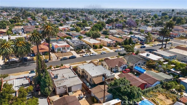 1636 W 70th St, Los Angeles, CA 90047 - aerial perspective of suburban area