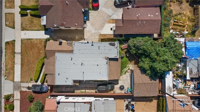 1636 W 70th St, Los Angeles, CA 90047 - drone / aerial view