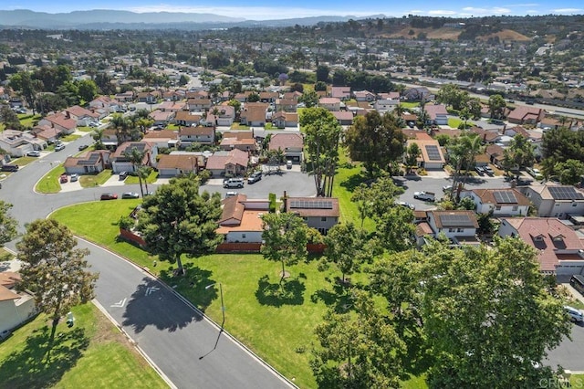 247 Currant Way, Oceanside, CA 92057 - aerial view of residential area with a mountain backdrop