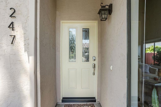 247 Currant Way, Oceanside, CA 92057 - entrance to property with stucco siding