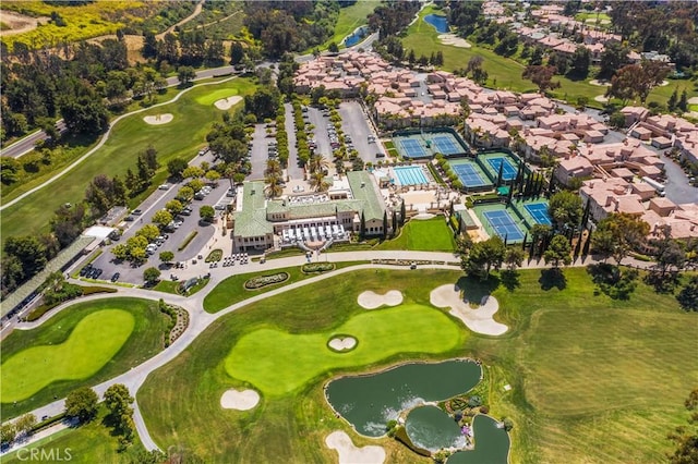 30372 Marbella Vis, San Juan Capistrano, CA 92675 - aerial view of property's location with a large body of water and a golf course