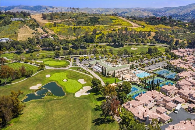 30372 Marbella Vis, San Juan Capistrano, CA 92675 - drone / aerial view of a water and mountain view and a local golf course
